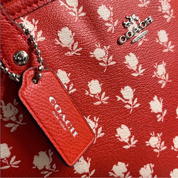 EUC Coach Floral Limited Edition City Zip Top tote - Picture 7 of 14